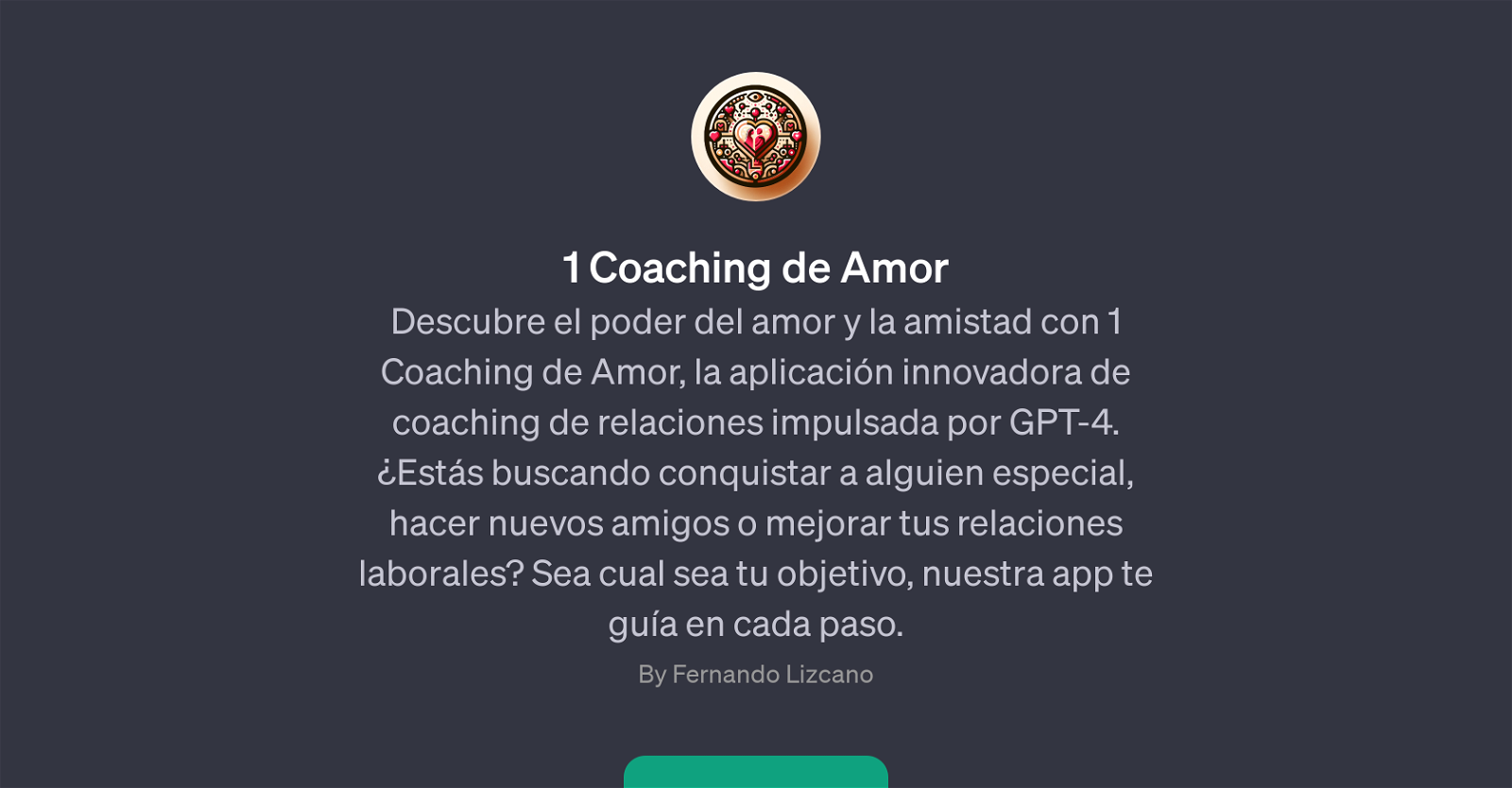 1 Coaching de Amor website
