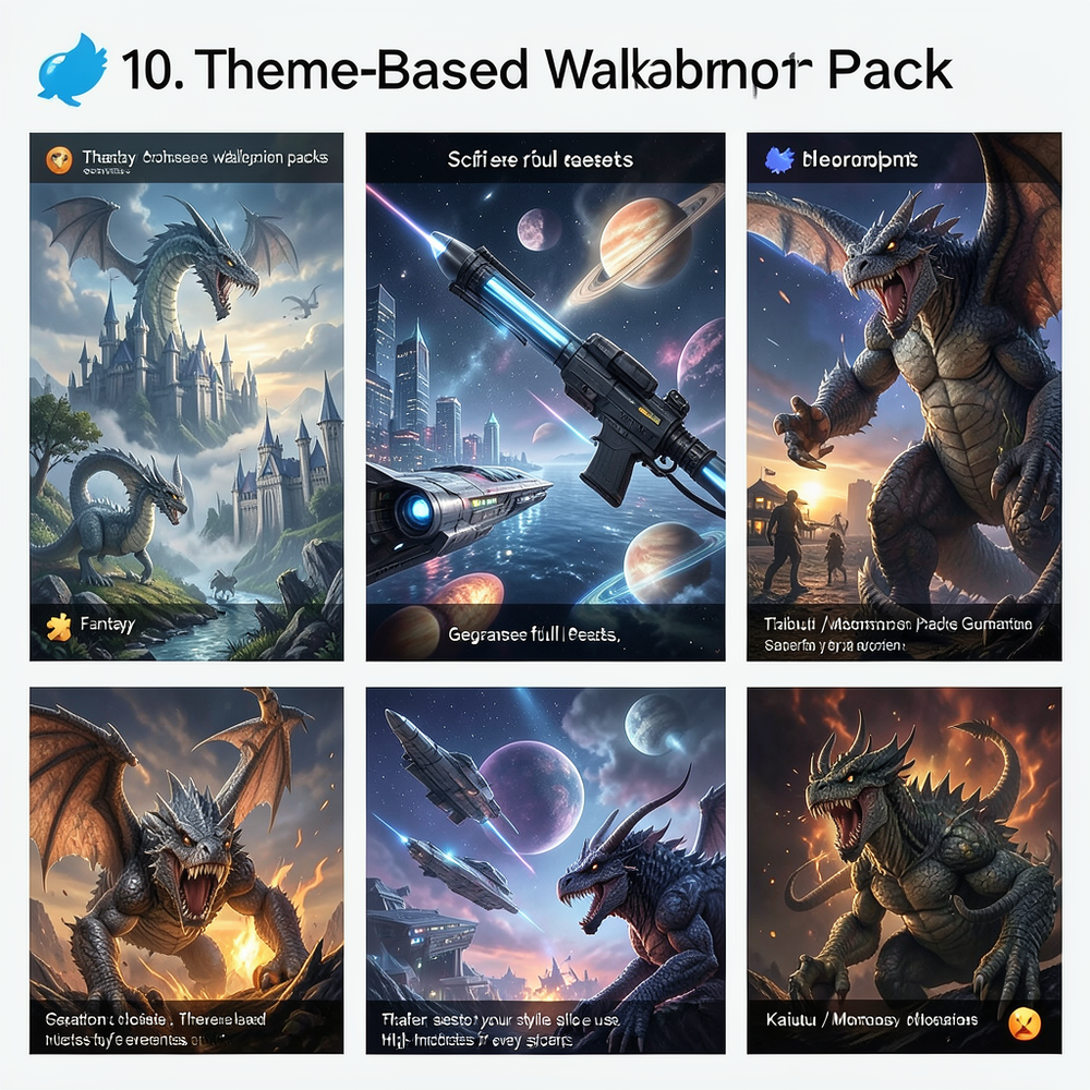🐉 10. Theme-Based Wallpaper Pack website