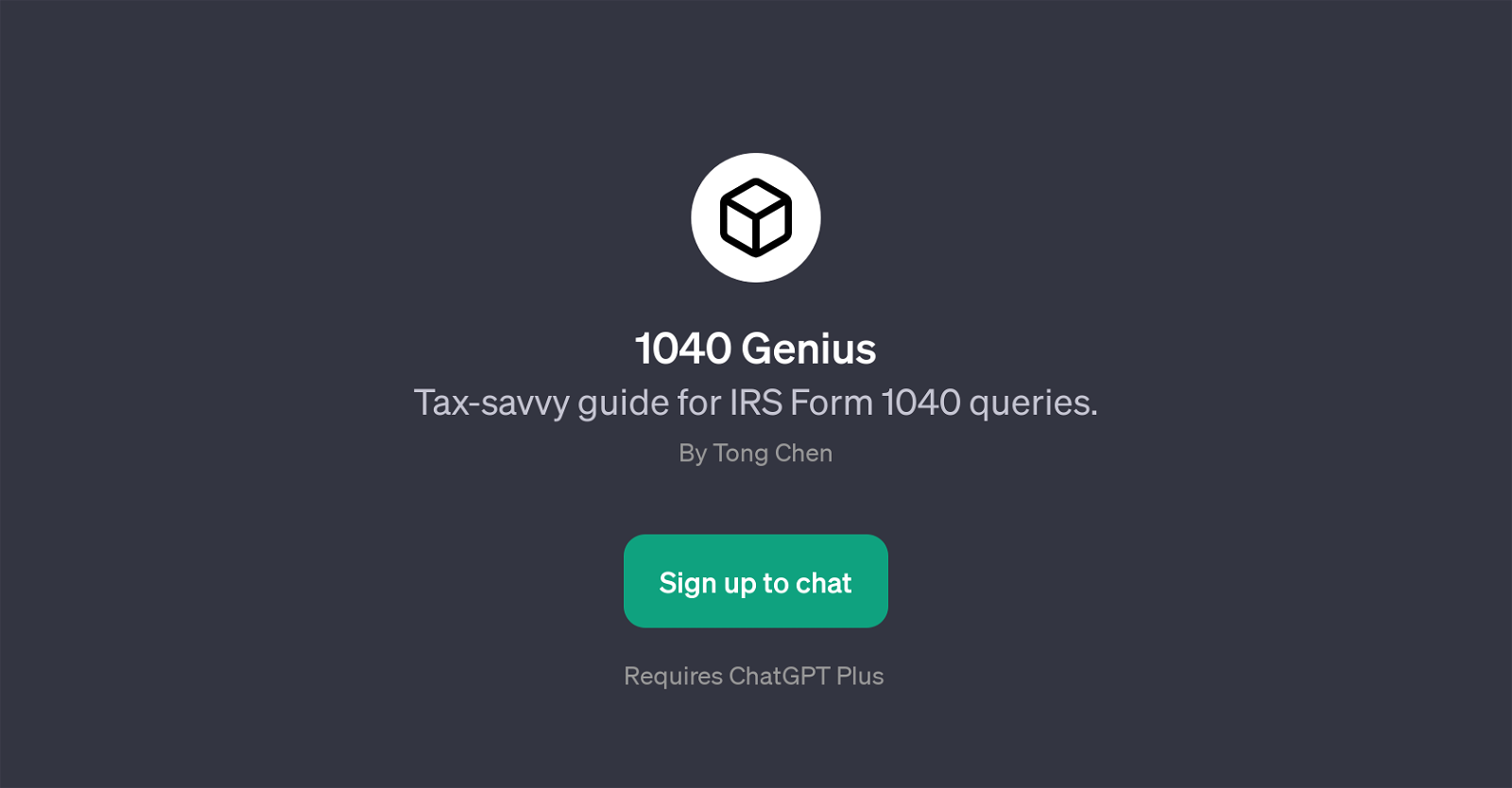 1040 Genius website