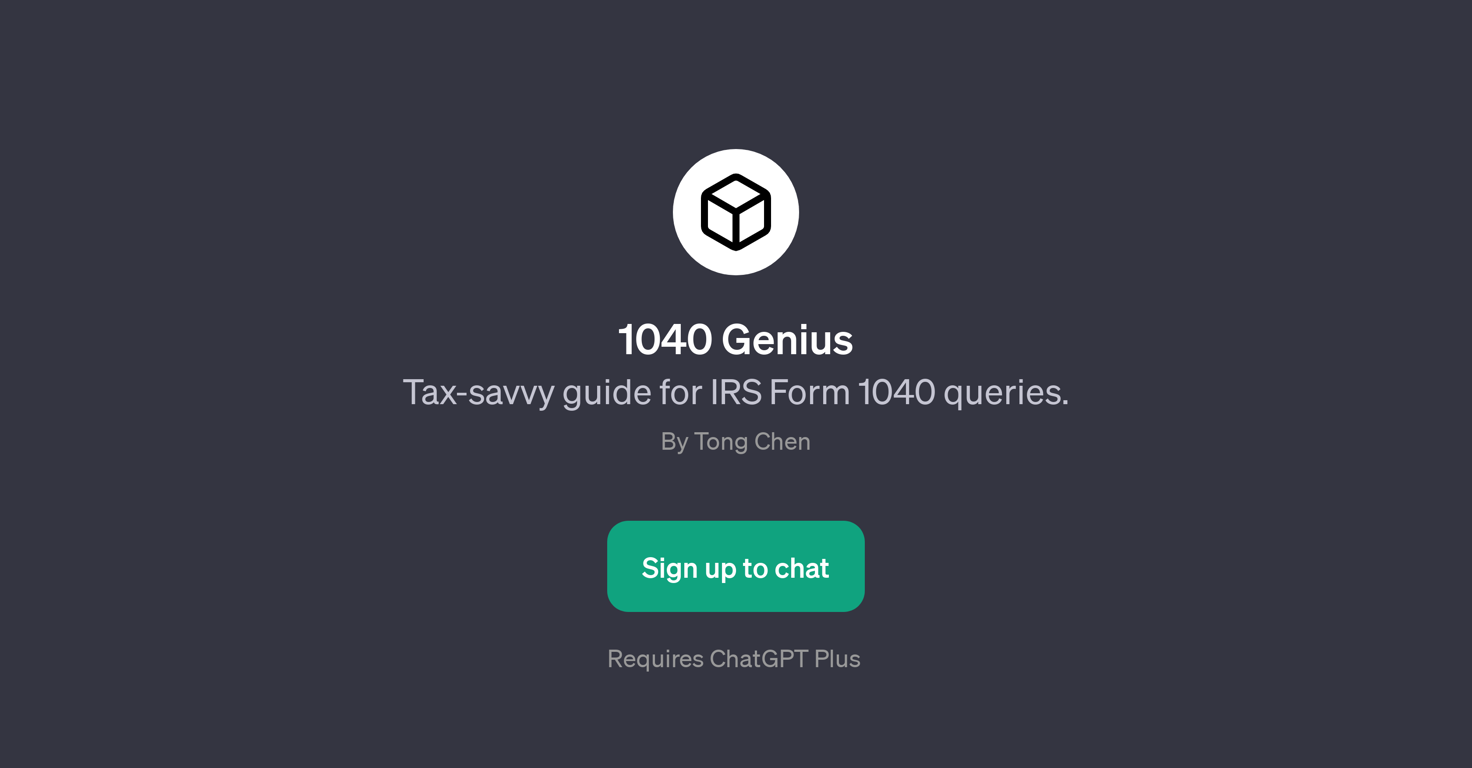 1040 Genius website