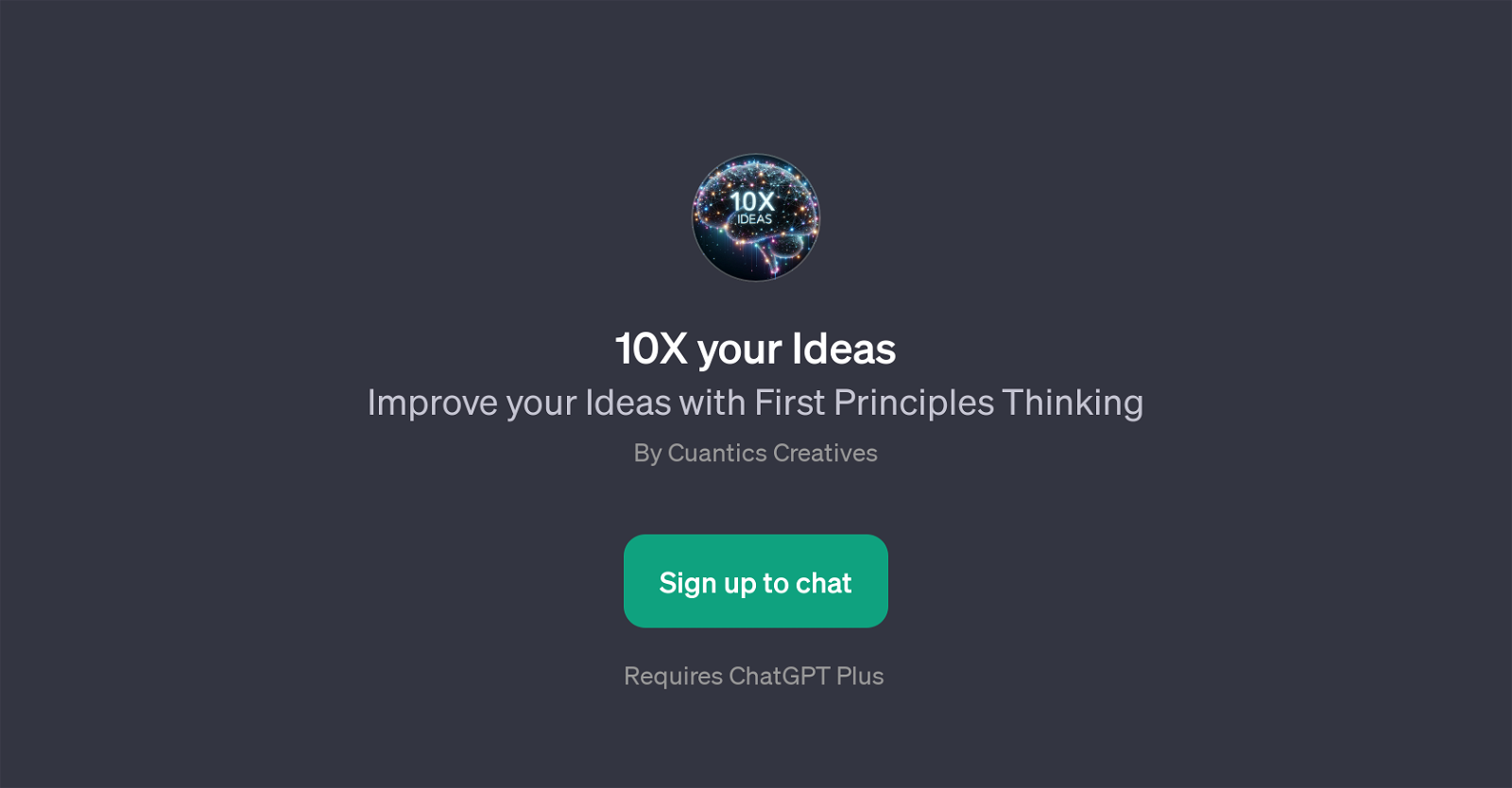 10X your Ideas website
