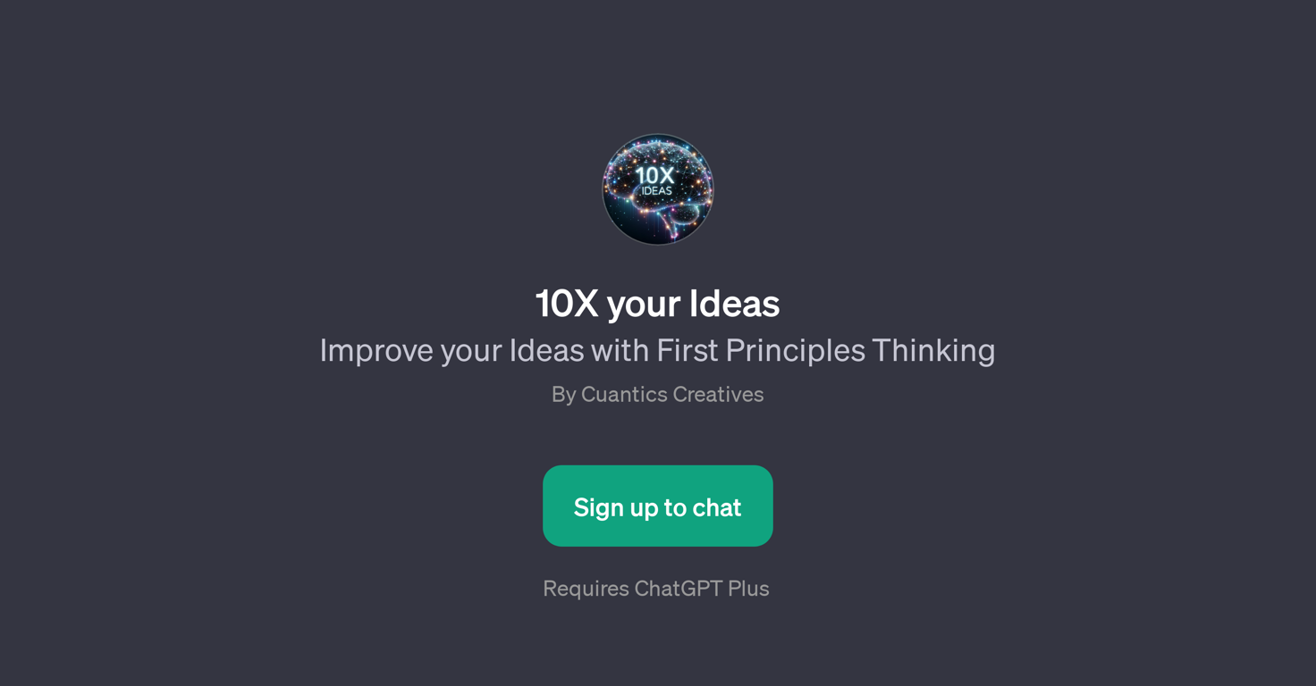 10X your Ideas website