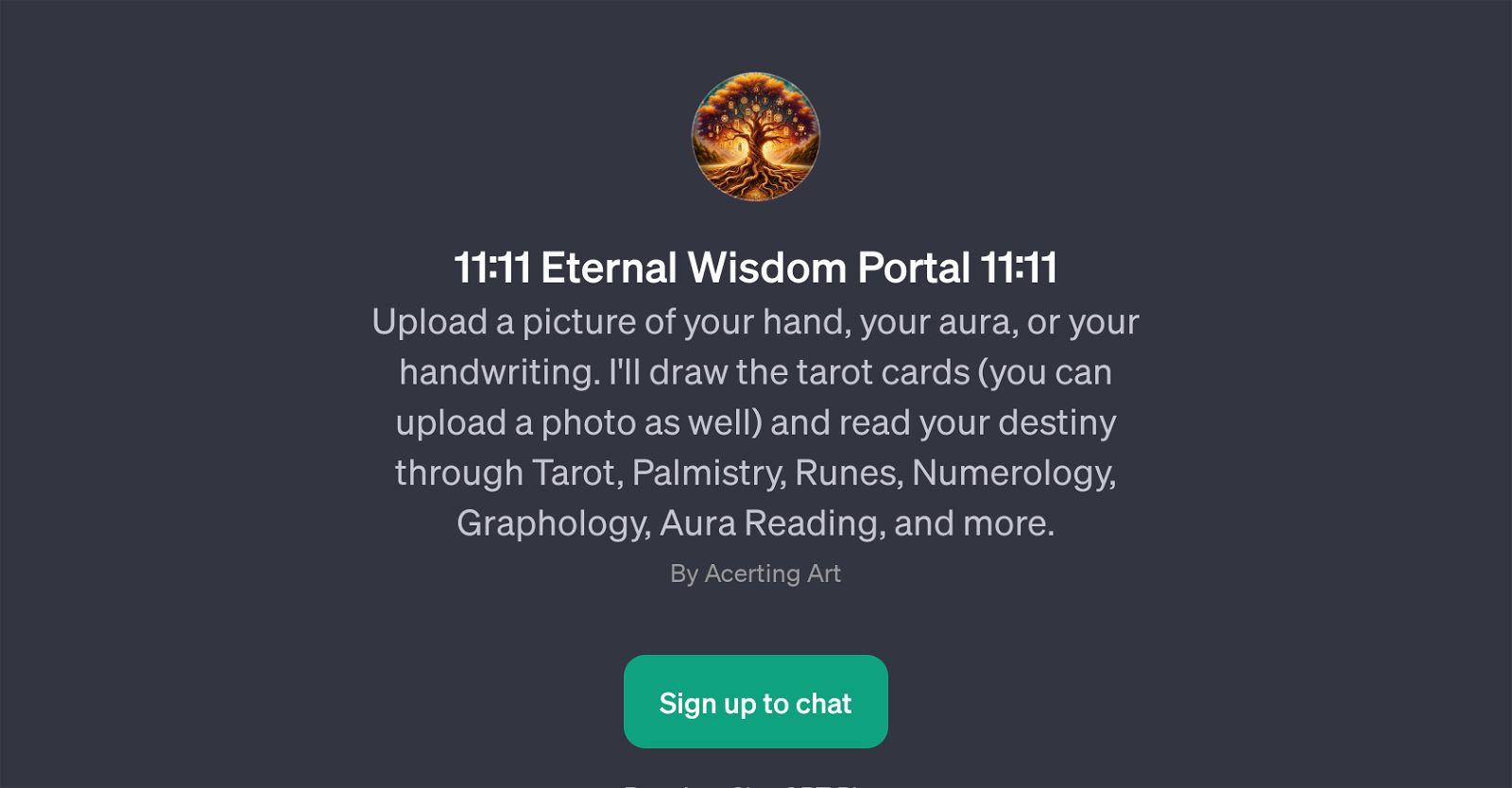 11:11 Eternal Wisdom Portal 11:11 website