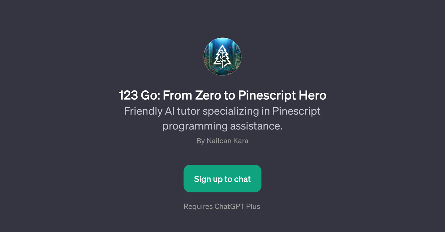 123 Go: From Zero to Pinescript Hero website