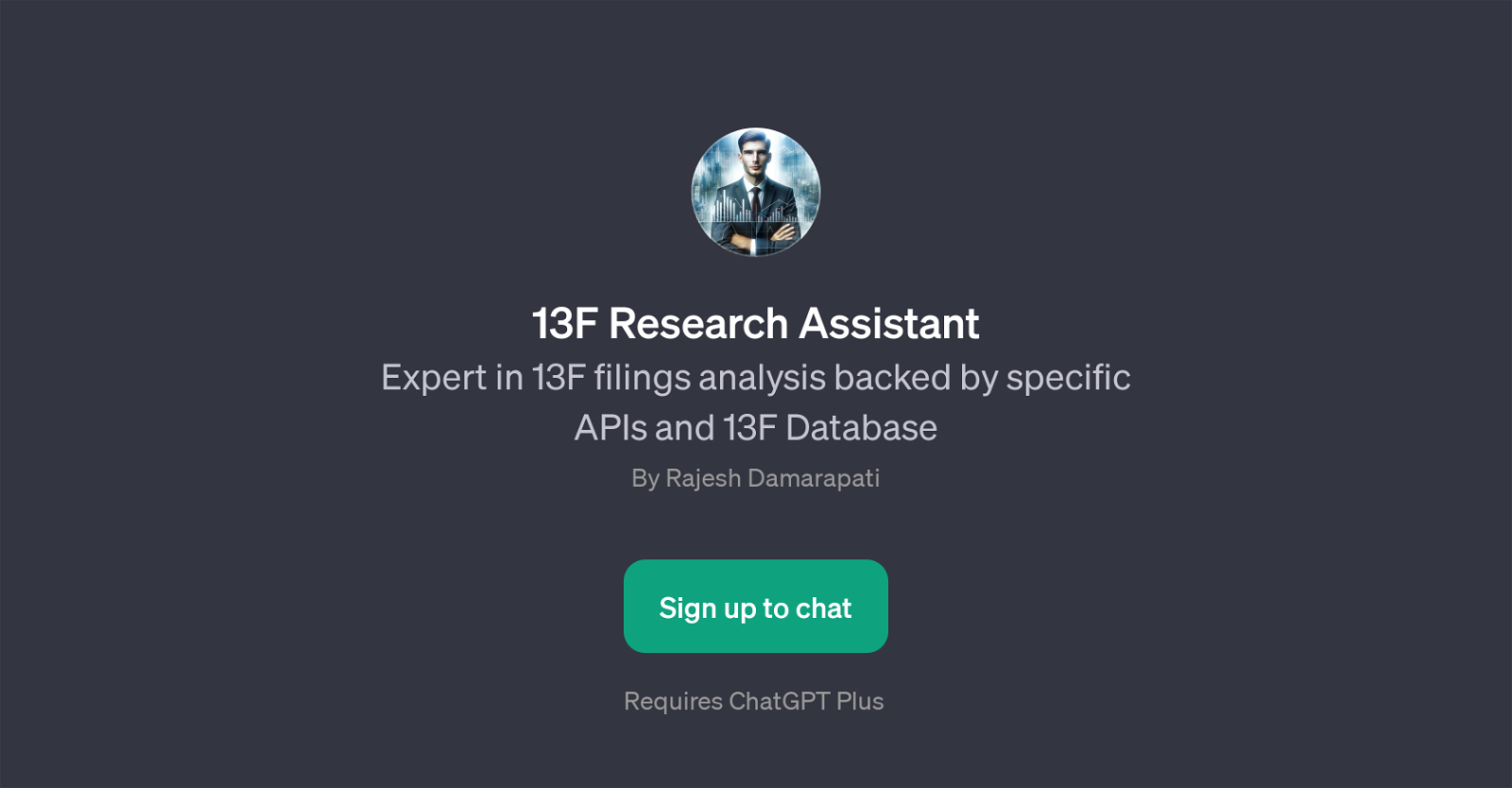 13F Research Assistant website