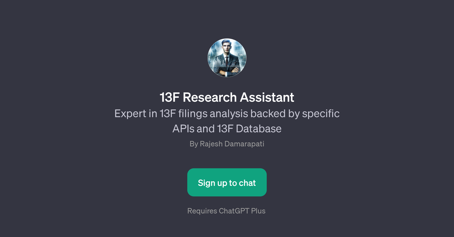 13F Research Assistant website