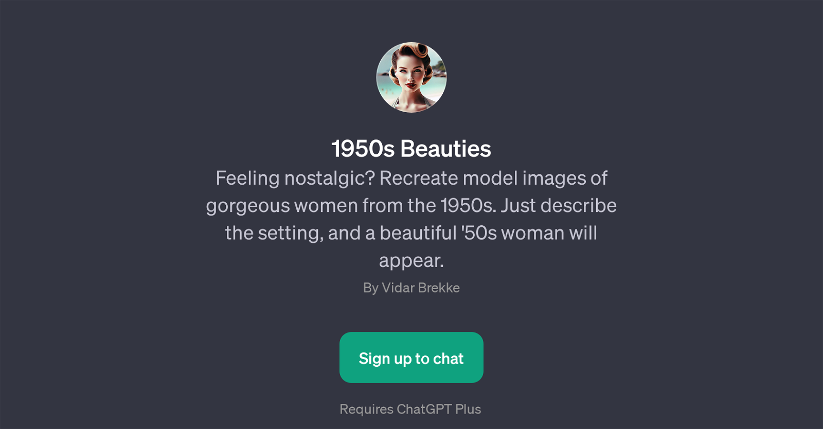 1950s Beauties website