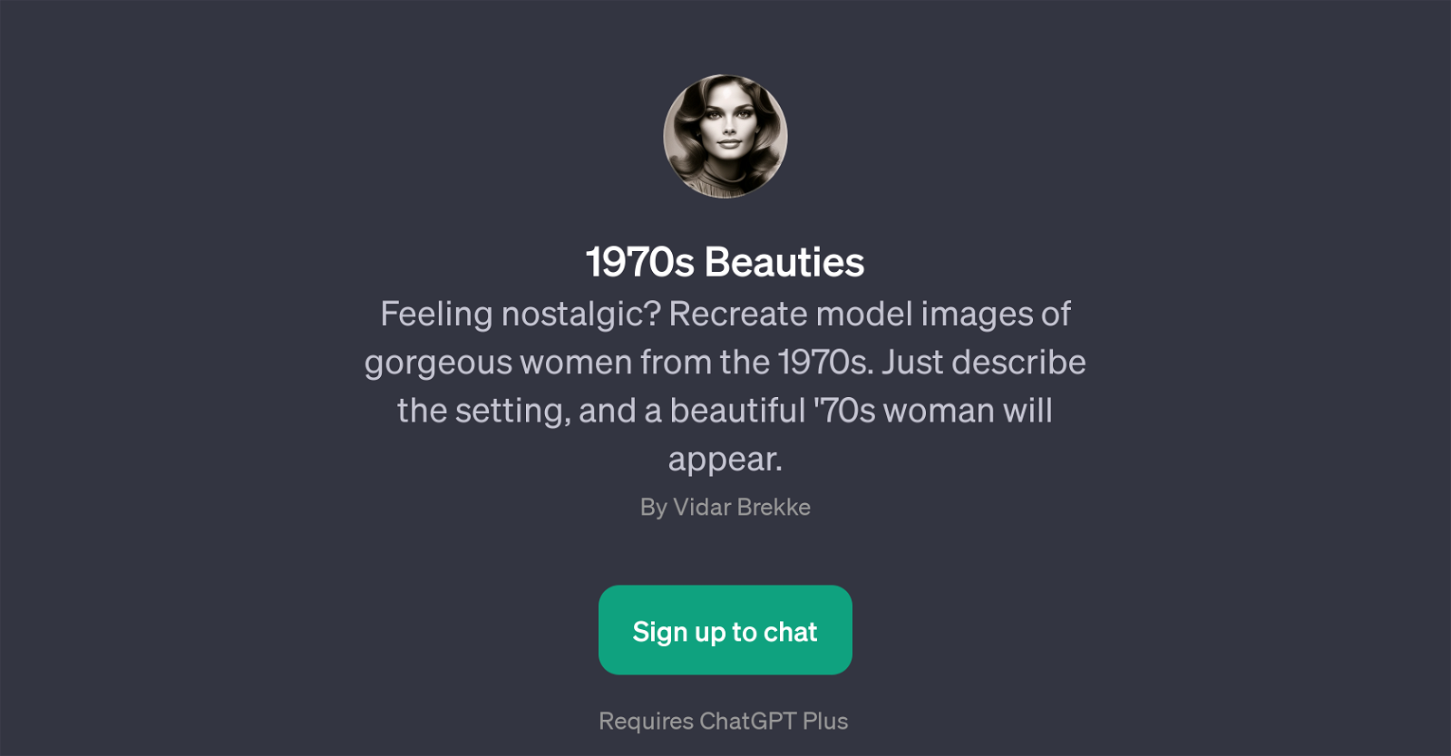 1970s Beauties website