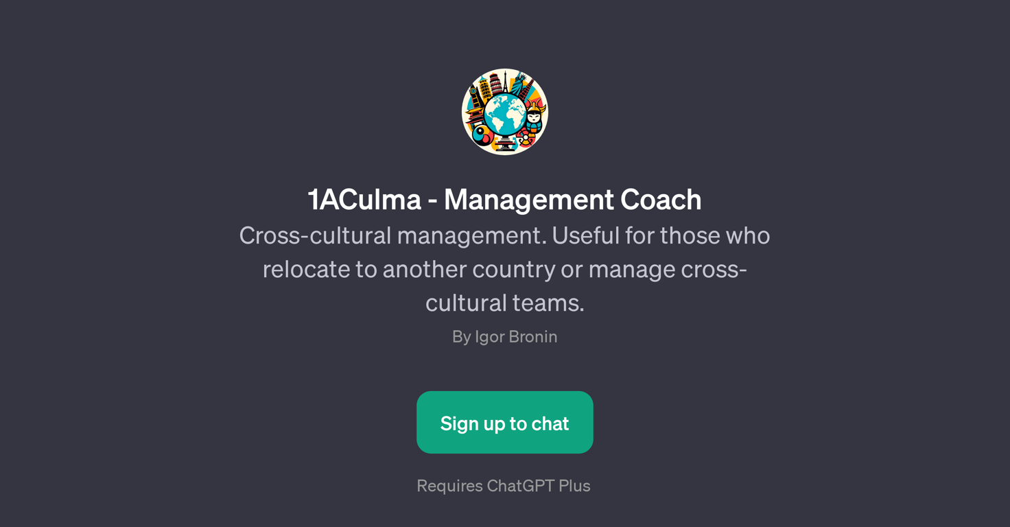 1ACulma - Management Coach website