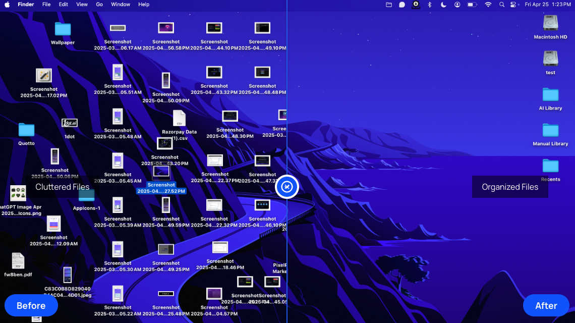 Files Magic AI File Organizer for Mac website