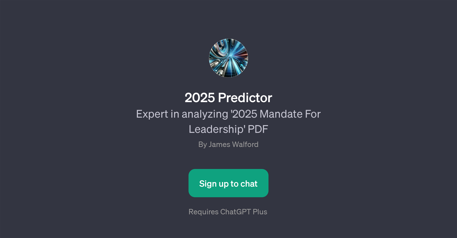 2025 Predictor website