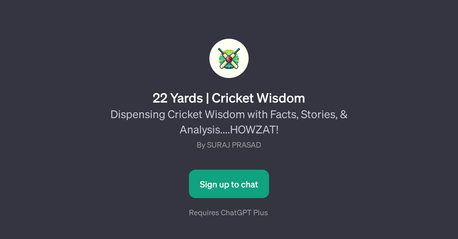 22 Yards | Cricket Wisdom website