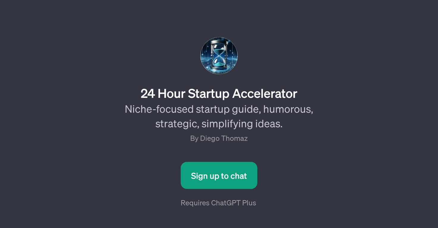 24 Hour Startup Accelerator website