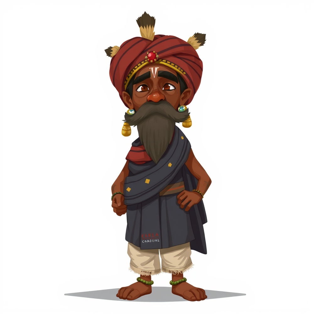 2d indian character generator website