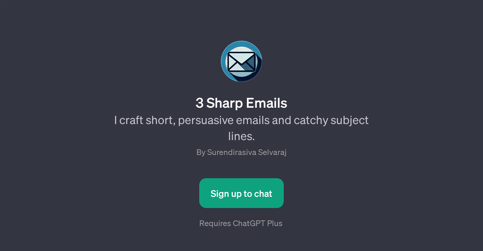 3 Sharp Emails website