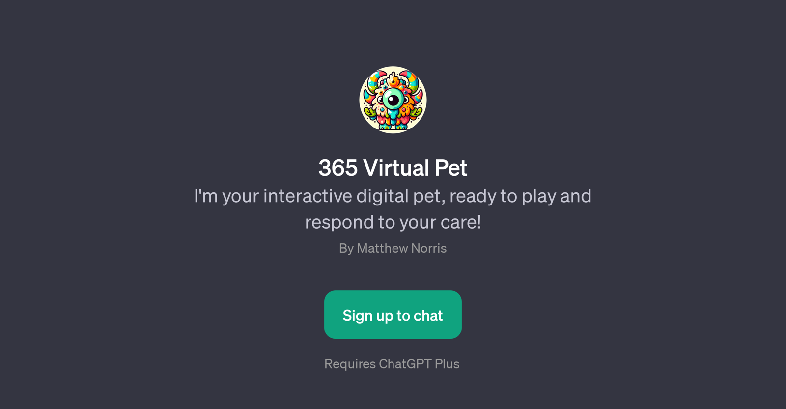 365 Virtual Pet website