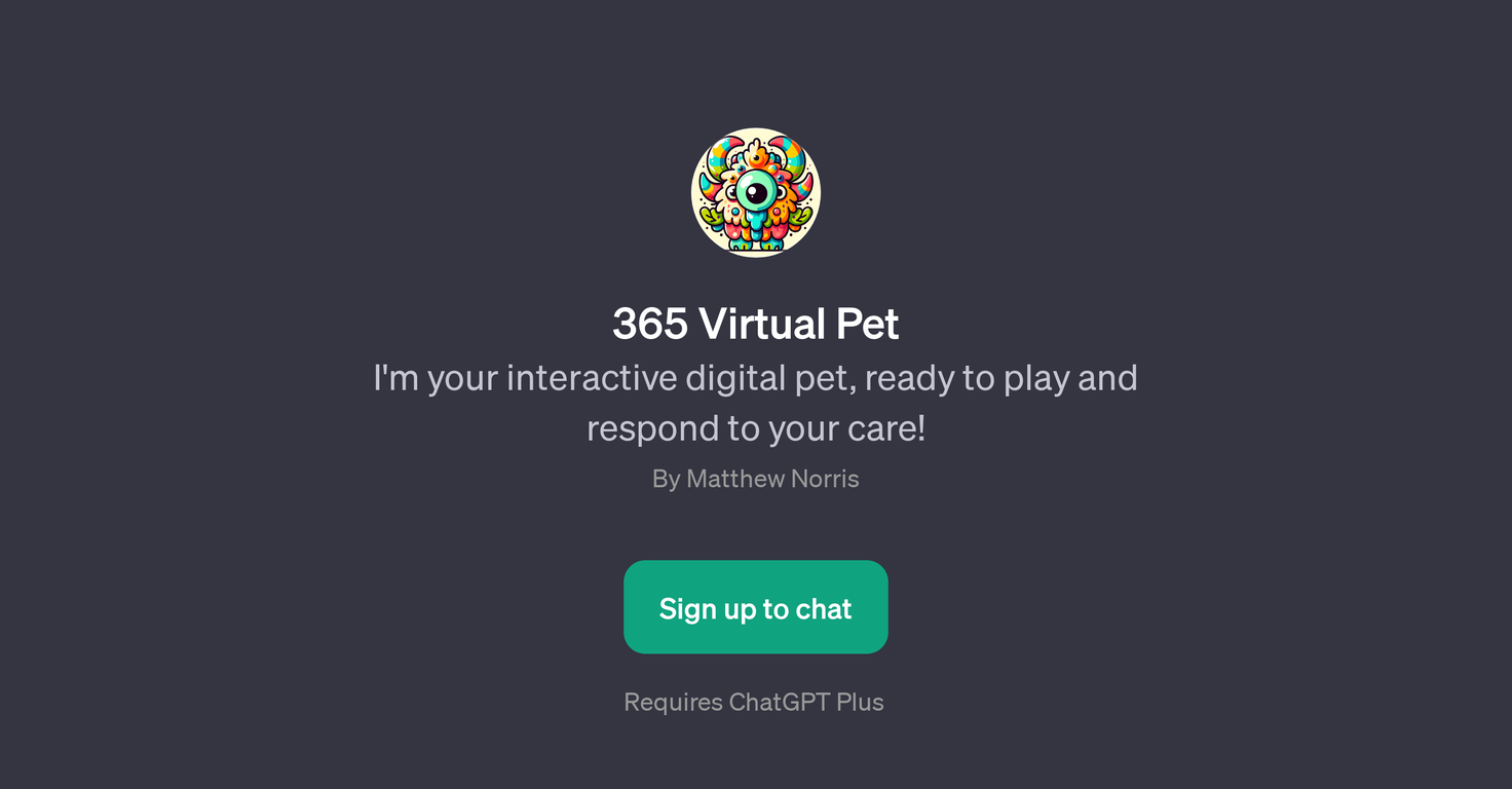 365 Virtual Pet website