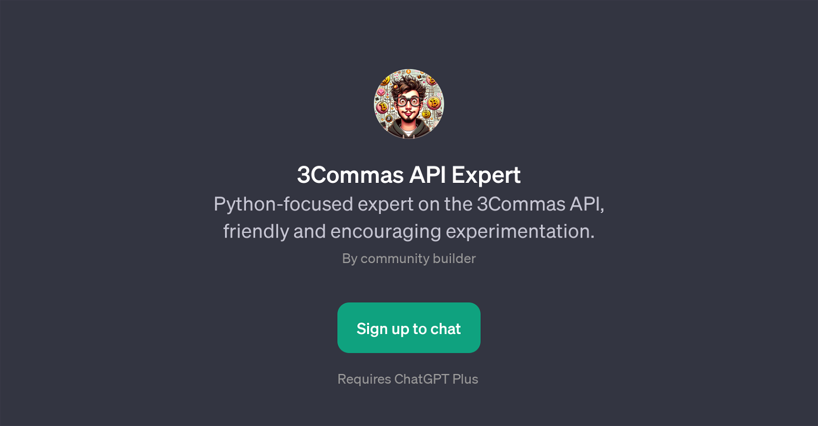3Commas API Expert website
