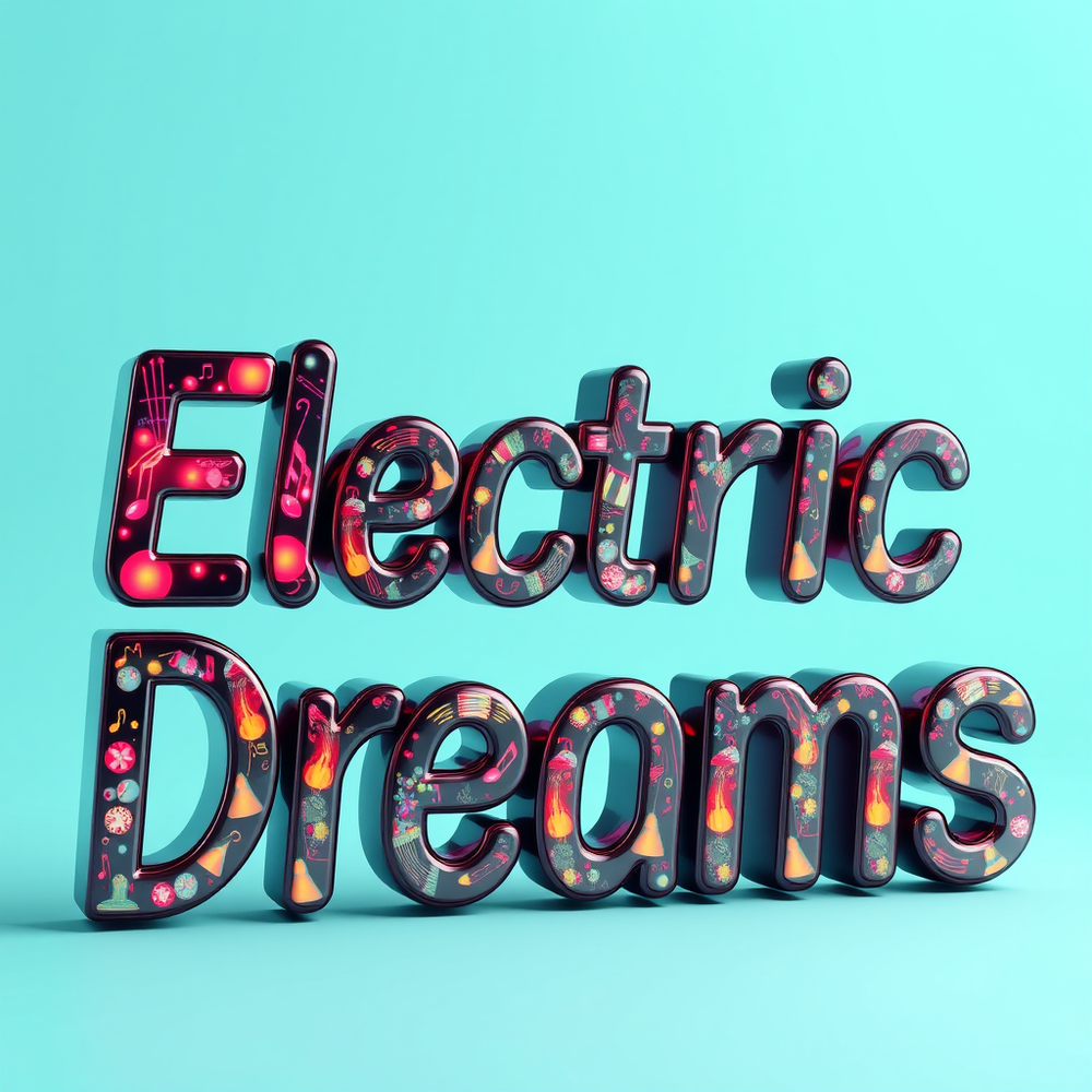 3d Text Album artwork name generator website