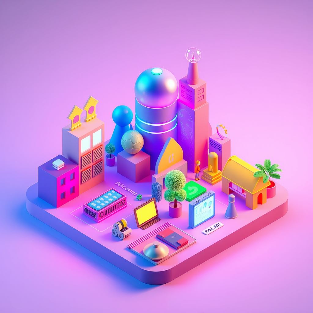 3d Isometric Icon Generator Signup - (Free, No Signup AI Tool)