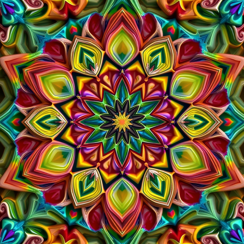 3D Mandalas and 3D patterns in the form of magical art website