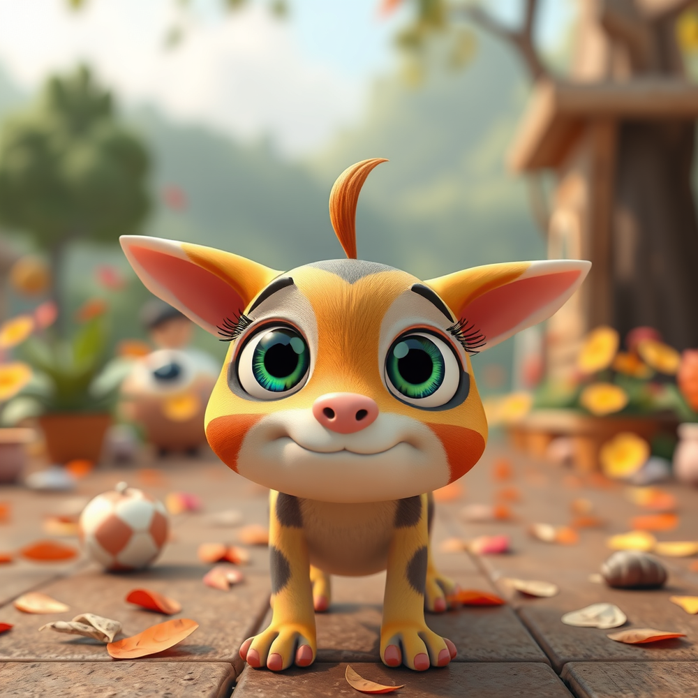 3D pixar-style image generator website