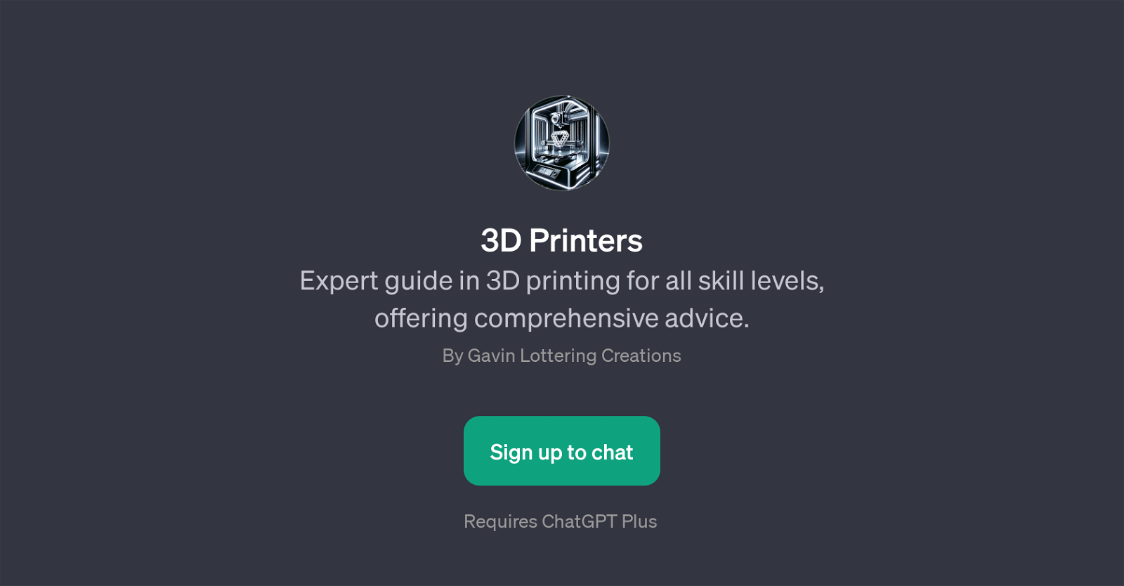 3D Printers website