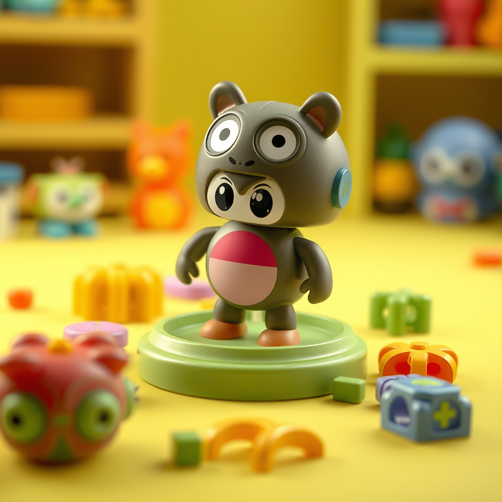 3d toy photo model gen website