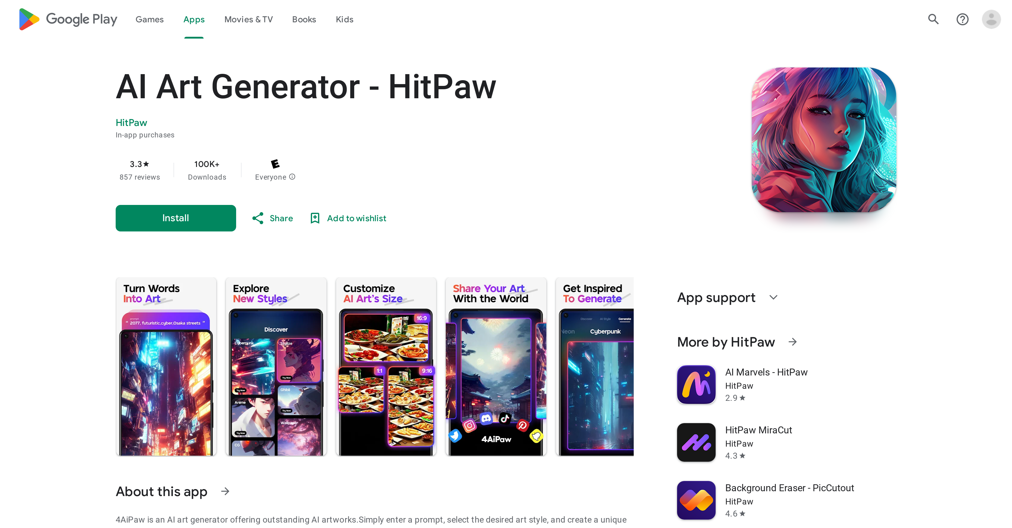 Imagine : AI Art Generator - Apps on Google Play