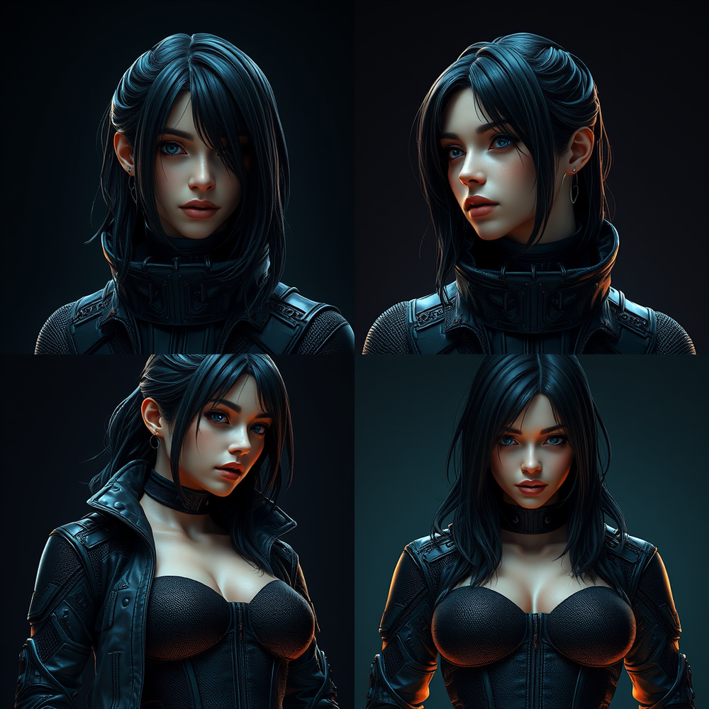 4x4 Grid Of Ultra Realistic Render website