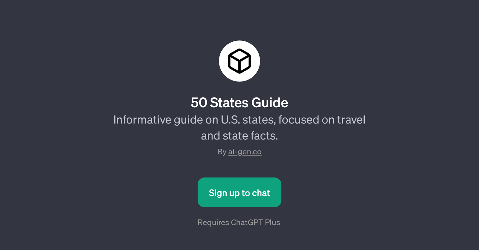 50 States Guide website