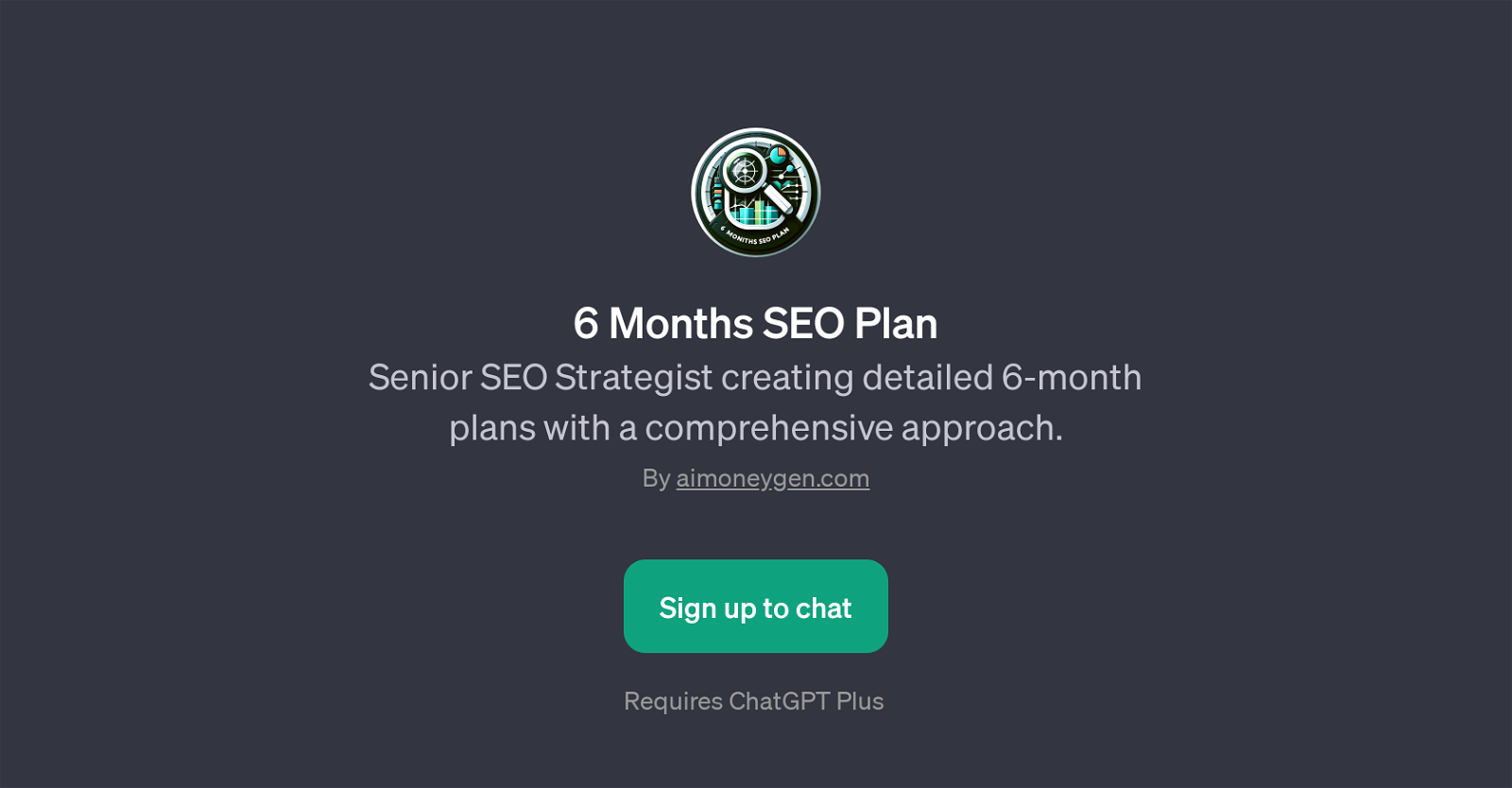 6 Months SEO Plan website