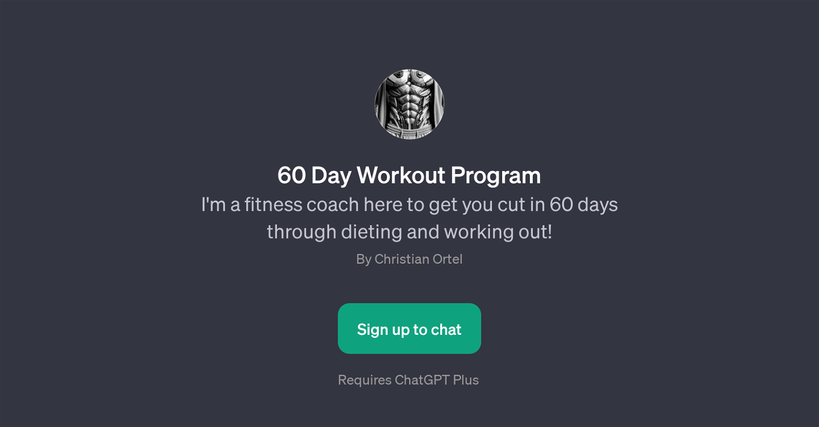 60 Day Workout Program website
