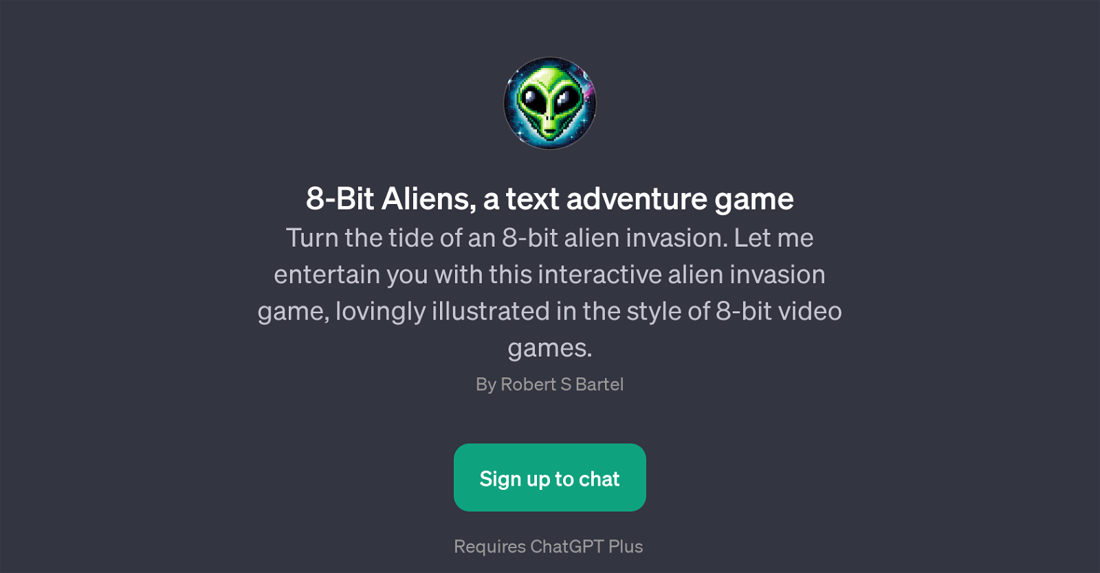 8-Bit Aliens website