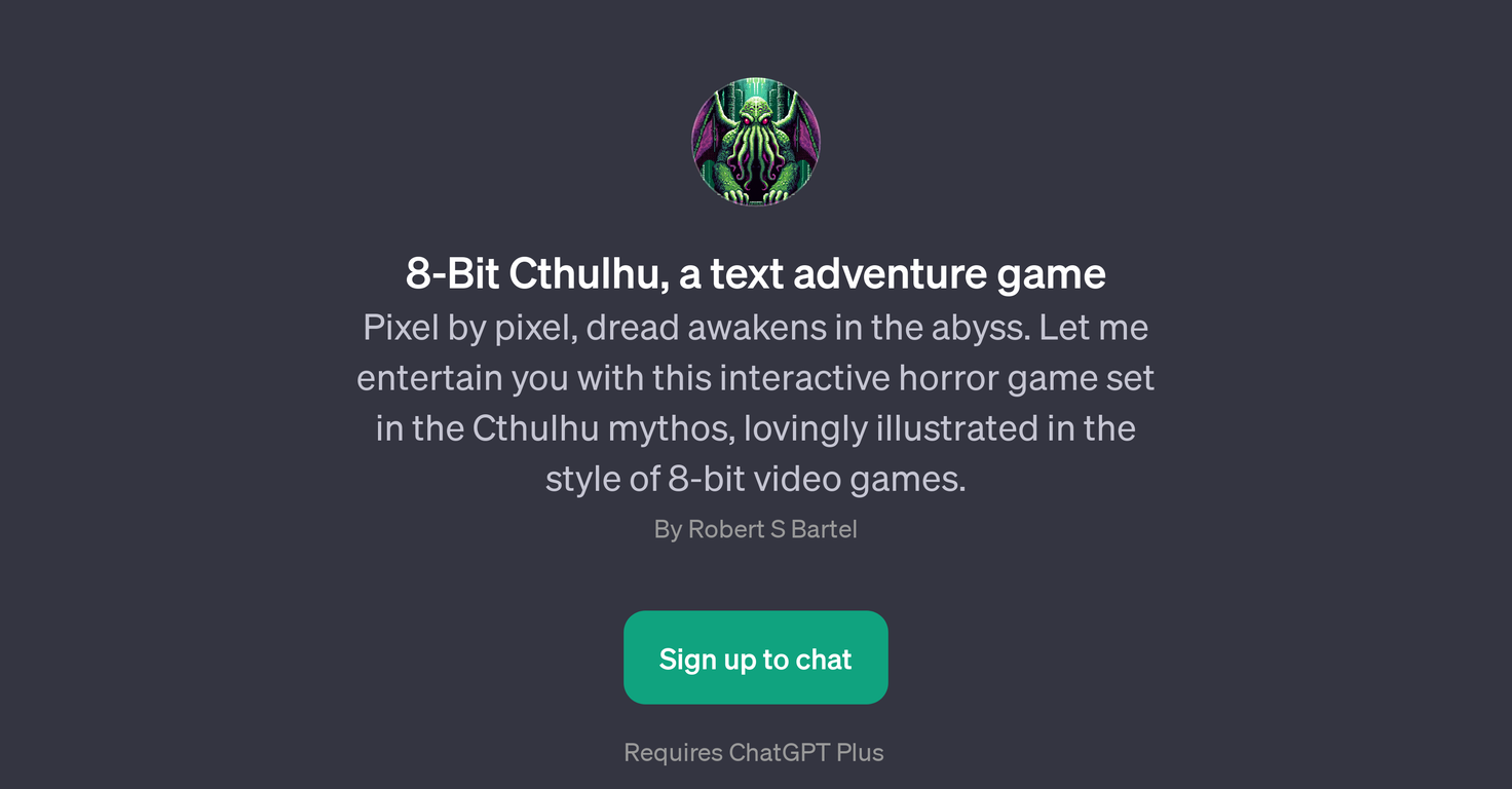 8-Bit Cthulhu website