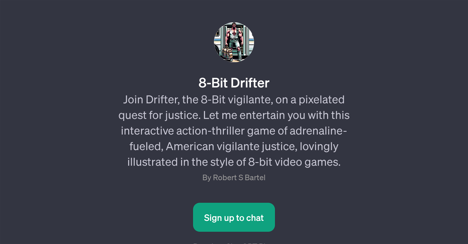 8-Bit Drifter website