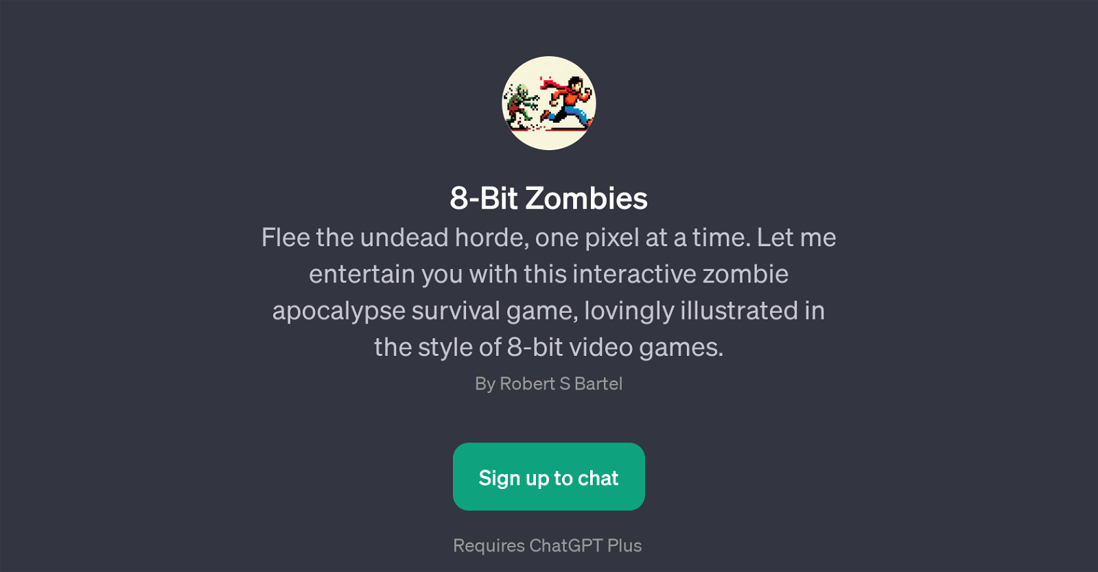 8-Bit Zombies website