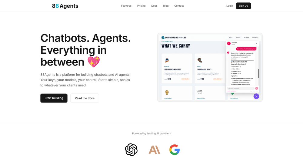 88Agents website
