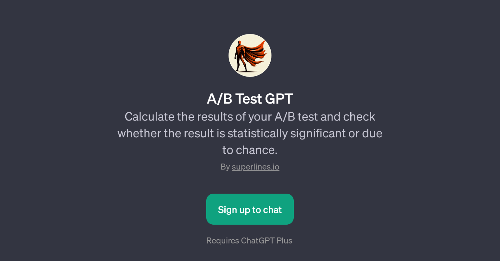 A/B Test GPT website