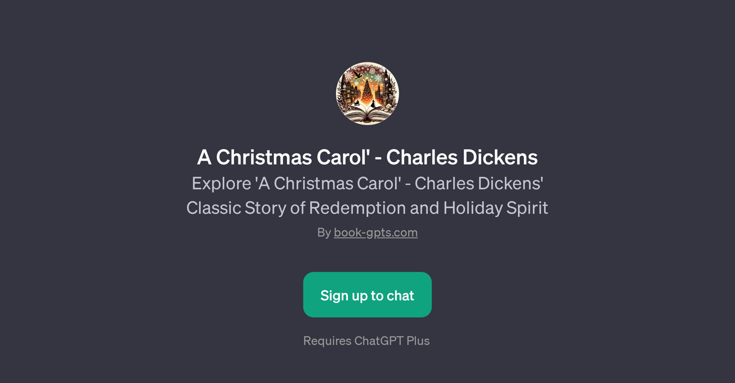 A Christmas Carol - Charles Dickens GPT website