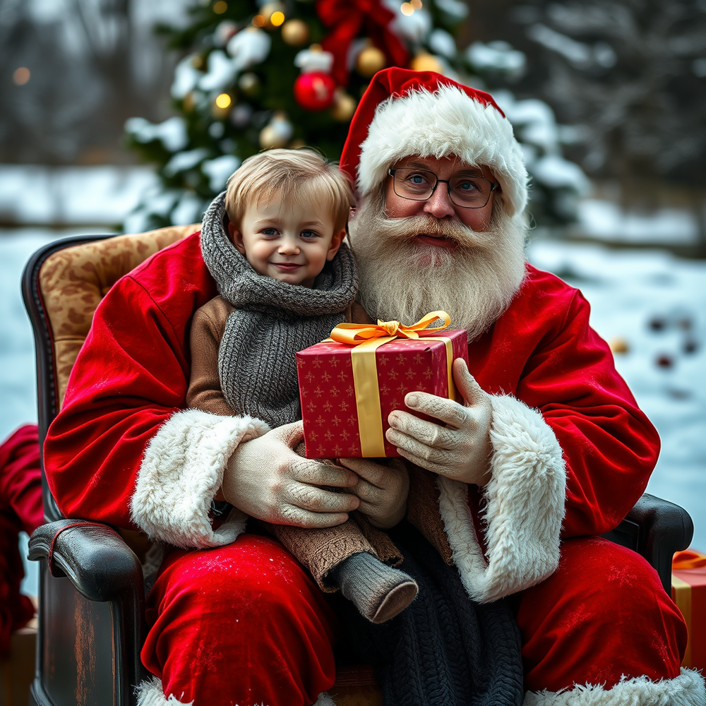 A Comical Christmas Lap Surprise website