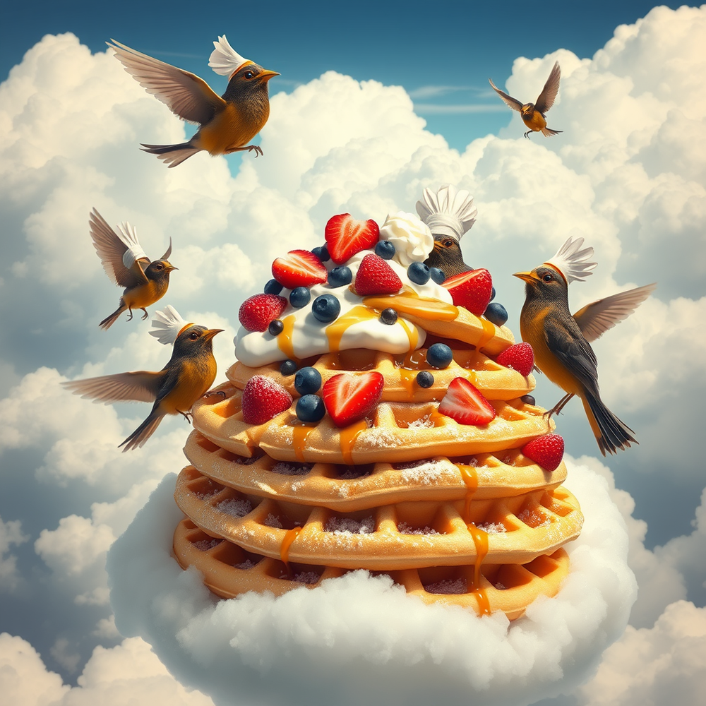 a floating cafe in the clouds website