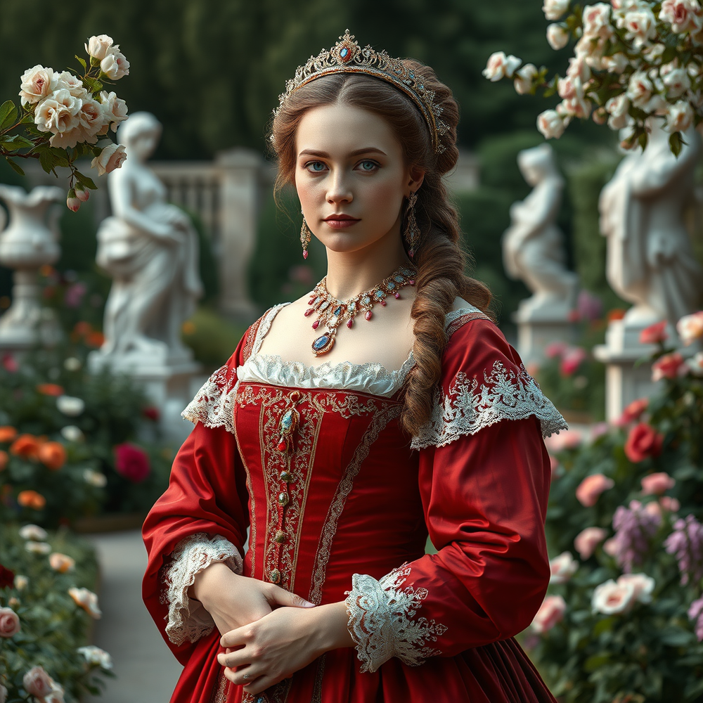 a high Renaissance  Style website