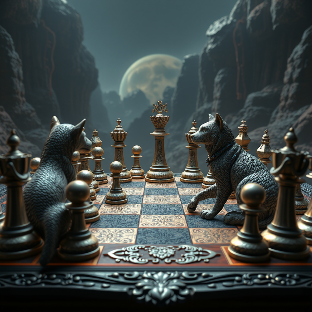 A Majestic Chess Set in the Style website