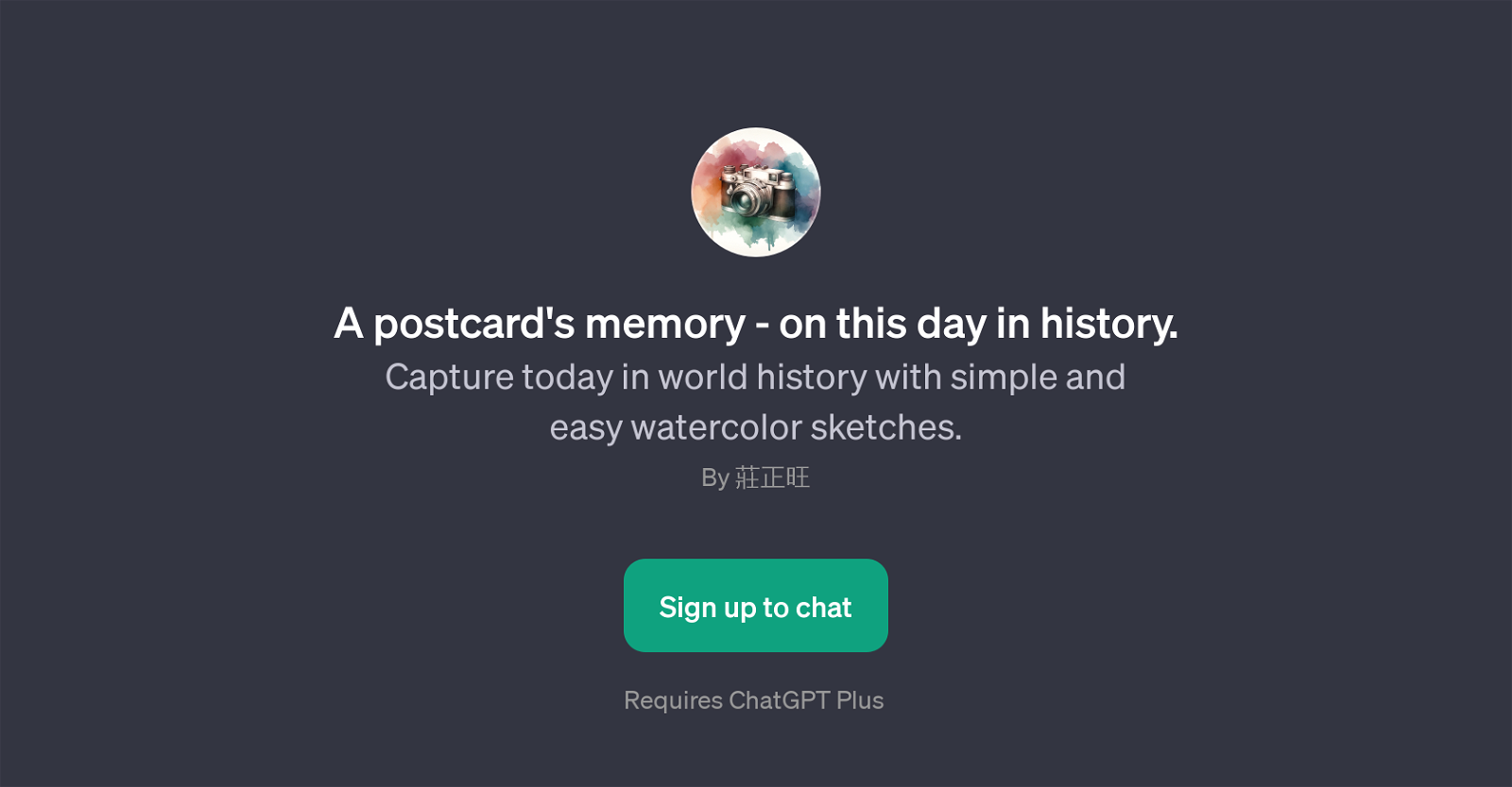 A Postcard's Memory - On This Day in History website