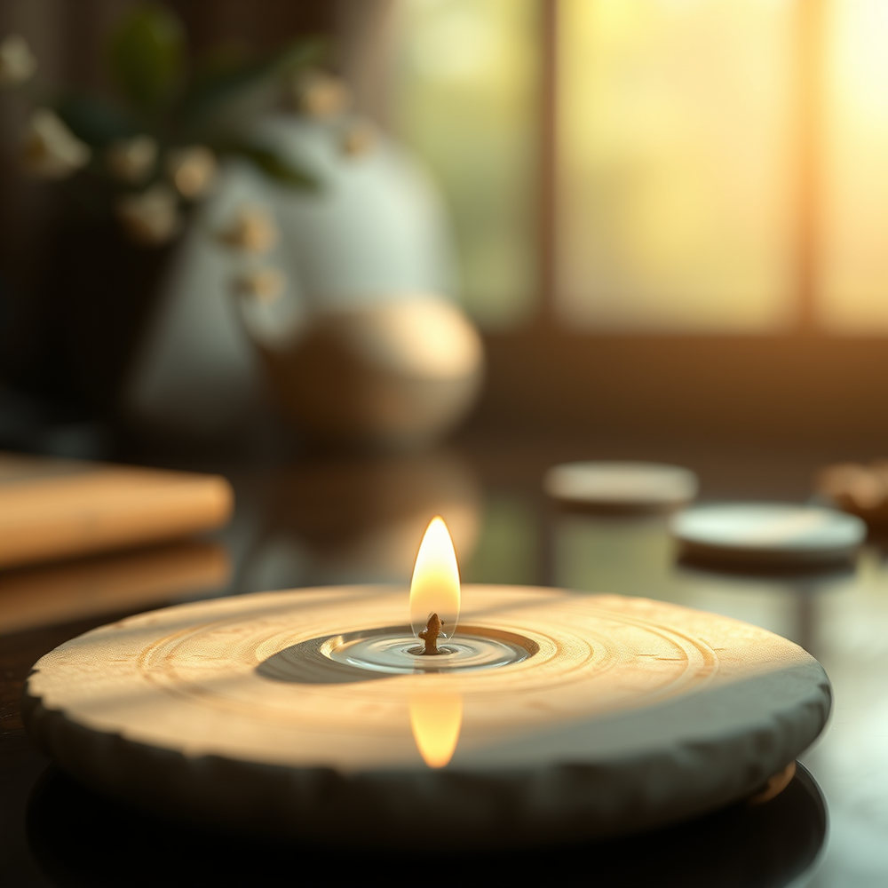 A serene and calming visual experience website