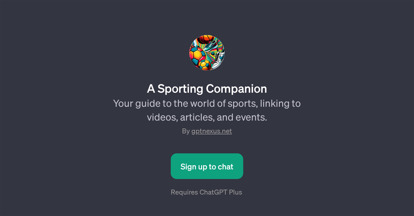 A Sporting Companion website