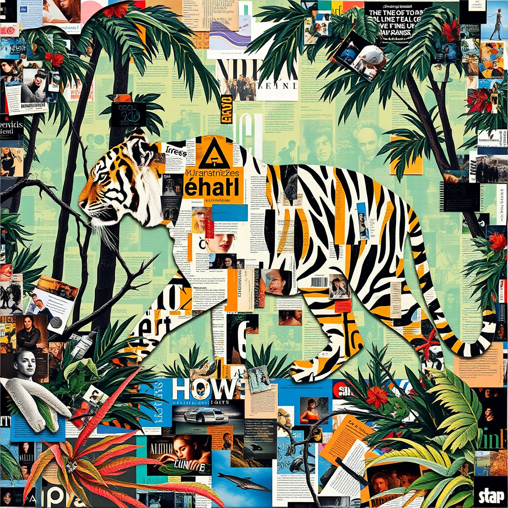 A Stunning Collage Representation - (Free, No Signup AI Tool)
