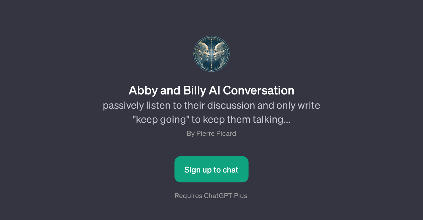 Abby and Billy AI Conversation website