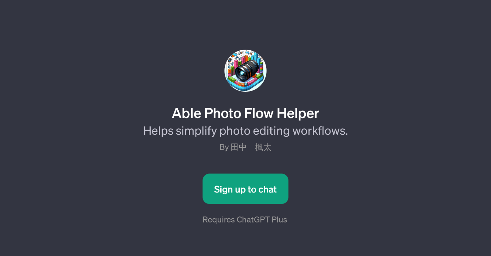 Able Photo Flow Helper website
